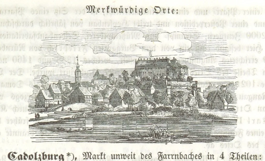 An illustration from Bayern. Ein geographisch-statistisch-historisches Handbuch des Königreiches ... Mit 300 Illustrationen, 1852, leaf 743