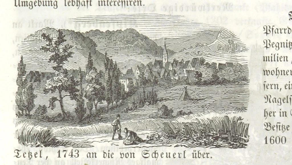 An illustration from Bayern. Ein geographisch-statistisch-historisches Handbuch des Königreiches ... Mit 300 Illustrationen, 1852, leaf 783