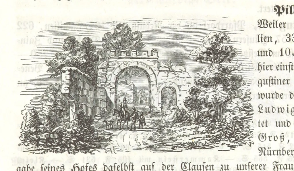 An illustration from Bayern. Ein geographisch-statistisch-historisches Handbuch des Königreiches ... Mit 300 Illustrationen, 1852, leaf 809
