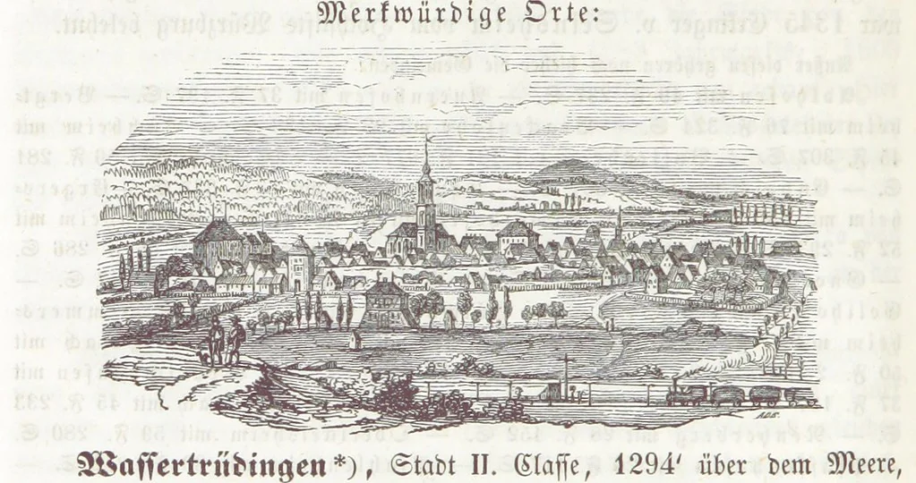 An illustration from Bayern. Ein geographisch-statistisch-historisches Handbuch des Königreiches ... Mit 300 Illustrationen, 1852, leaf 814