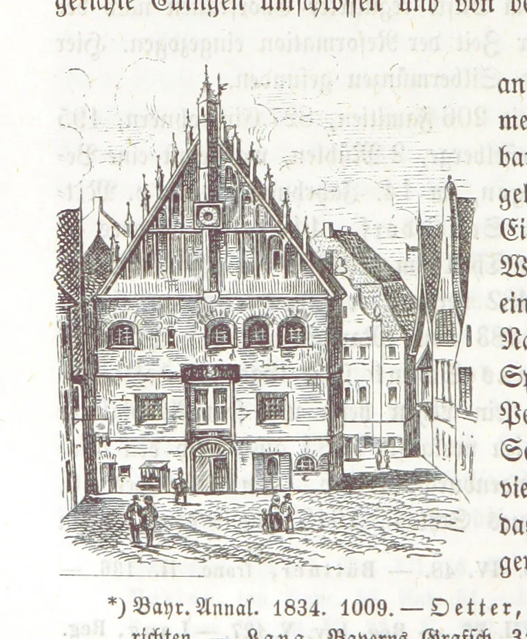 An illustration from Bayern. Ein geographisch-statistisch-historisches Handbuch des Königreiches ... Mit 300 Illustrationen, 1852, leaf 816