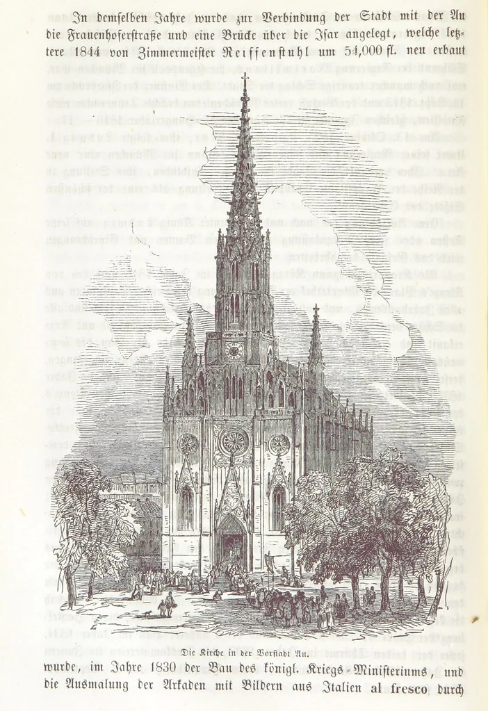An illustration from Bayern. Ein geographisch-statistisch-historisches Handbuch des Königreiches ... Mit 300 Illustrationen, 1852, leaf 82