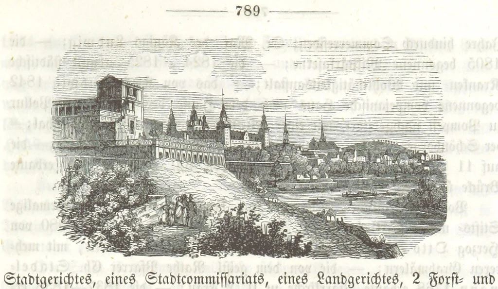 An illustration from Bayern. Ein geographisch-statistisch-historisches Handbuch des Königreiches ... Mit 300 Illustrationen, 1852, leaf 837