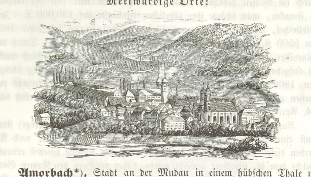 An illustration from Bayern. Ein geographisch-statistisch-historisches Handbuch des Königreiches ... Mit 300 Illustrationen, 1852, leaf 845
