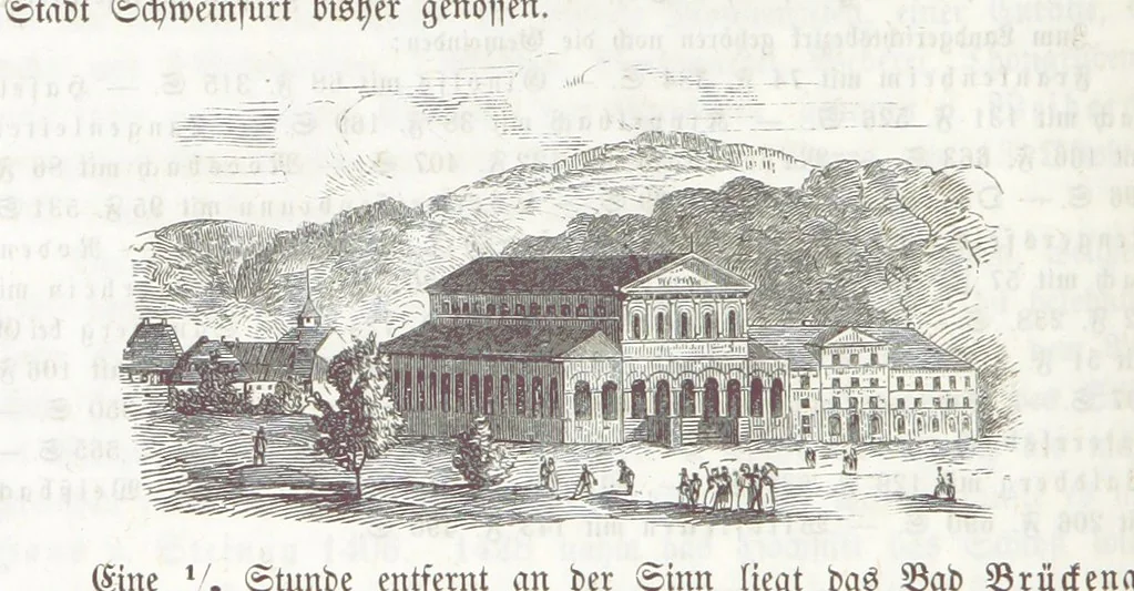 An illustration from Bayern. Ein geographisch-statistisch-historisches Handbuch des Königreiches ... Mit 300 Illustrationen, 1852, leaf 866