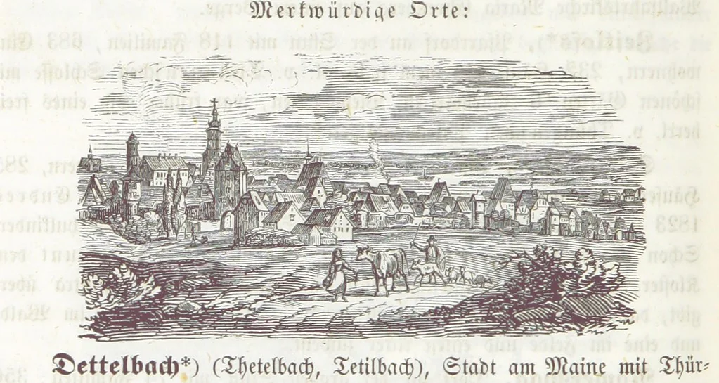 An illustration from Bayern. Ein geographisch-statistisch-historisches Handbuch des Königreiches ... Mit 300 Illustrationen, 1852, leaf 868