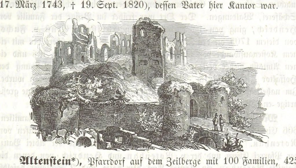An illustration from Bayern. Ein geographisch-statistisch-historisches Handbuch des Königreiches ... Mit 300 Illustrationen, 1852, leaf 873