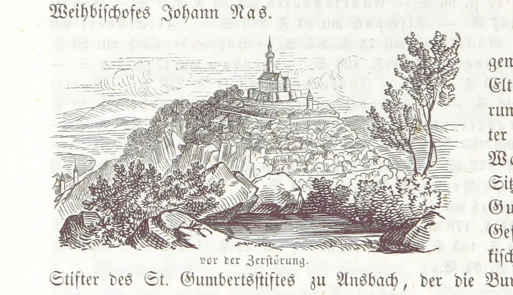 An illustration from Bayern. Ein geographisch-statistisch-historisches Handbuch des Königreiches ... Mit 300 Illustrationen, 1852, leaf 876
