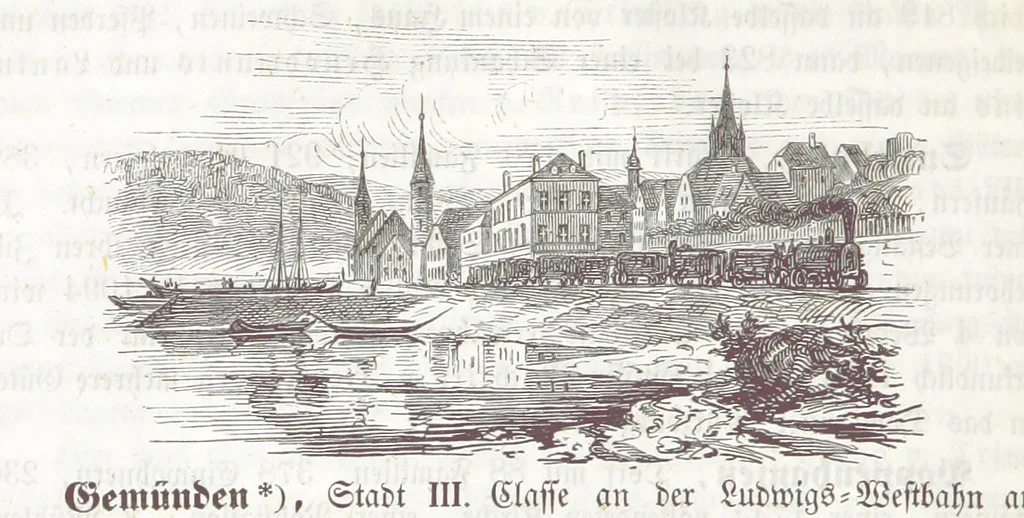 An illustration from Bayern. Ein geographisch-statistisch-historisches Handbuch des Königreiches ... Mit 300 Illustrationen, 1852, leaf 882