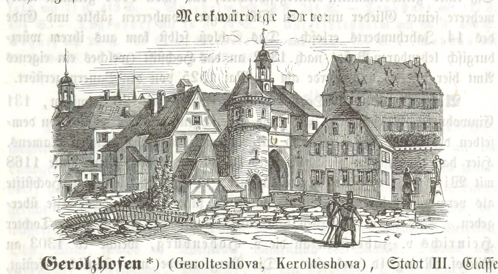 An illustration from Bayern. Ein geographisch-statistisch-historisches Handbuch des Königreiches ... Mit 300 Illustrationen, 1852, leaf 885