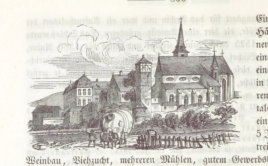 An illustration from Bayern. Ein geographisch-statistisch-historisches Handbuch des Königreiches ... Mit 300 Illustrationen, 1852, leaf 888