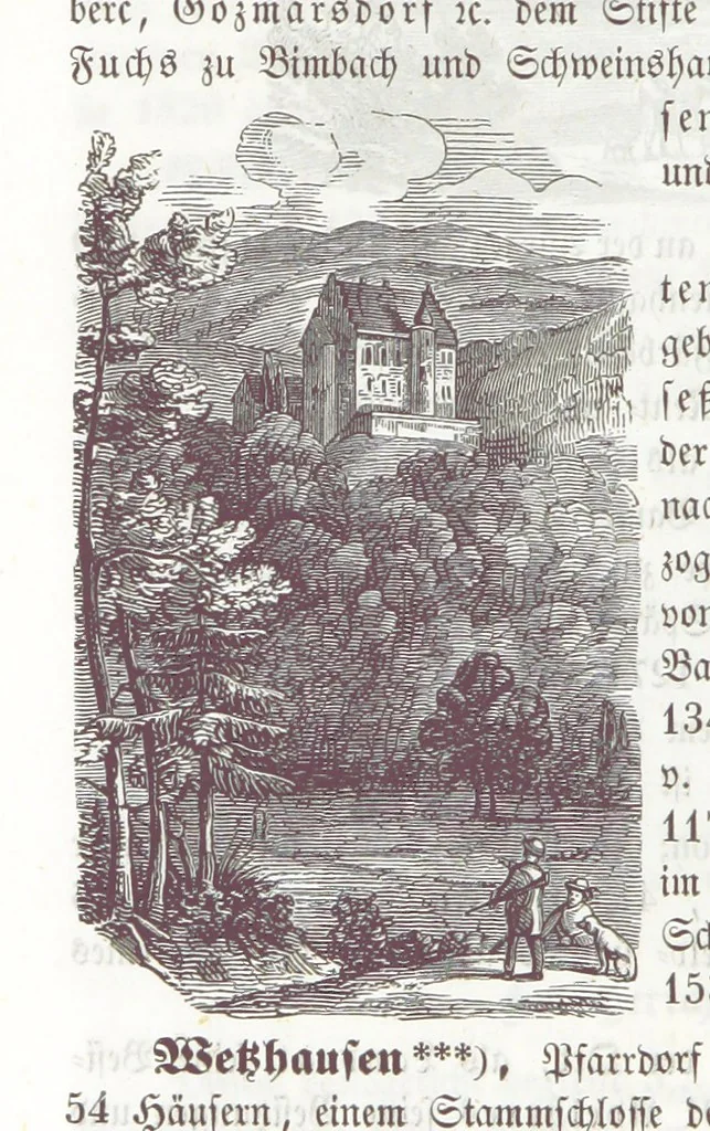 An illustration from Bayern. Ein geographisch-statistisch-historisches Handbuch des Königreiches ... Mit 300 Illustrationen, 1852, leaf 896