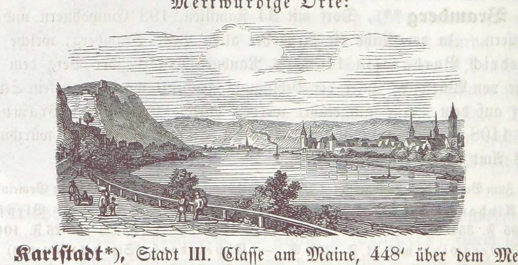 An illustration from Bayern. Ein geographisch-statistisch-historisches Handbuch des Königreiches ... Mit 300 Illustrationen, 1852, leaf 898