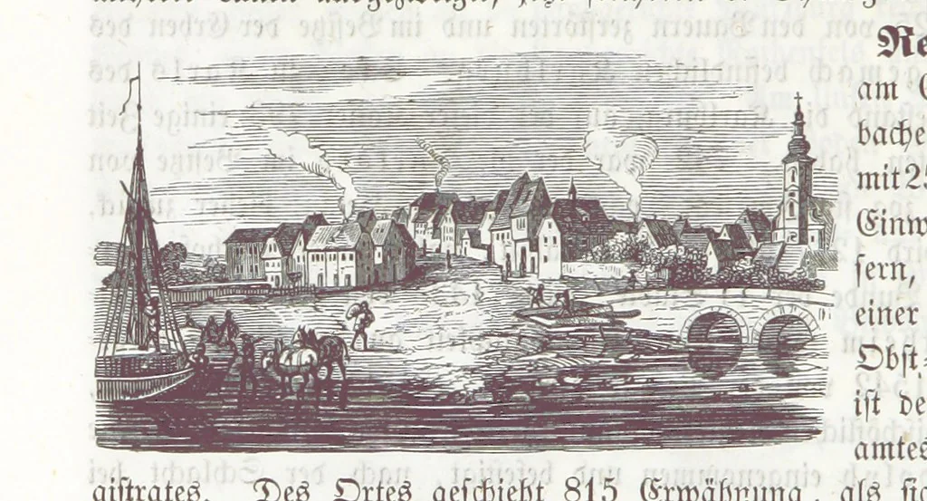 An illustration from Bayern. Ein geographisch-statistisch-historisches Handbuch des Königreiches ... Mit 300 Illustrationen, 1852, leaf 900