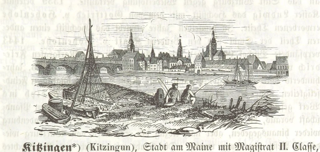 An illustration from Bayern. Ein geographisch-statistisch-historisches Handbuch des Königreiches ... Mit 300 Illustrationen, 1852, leaf 905
