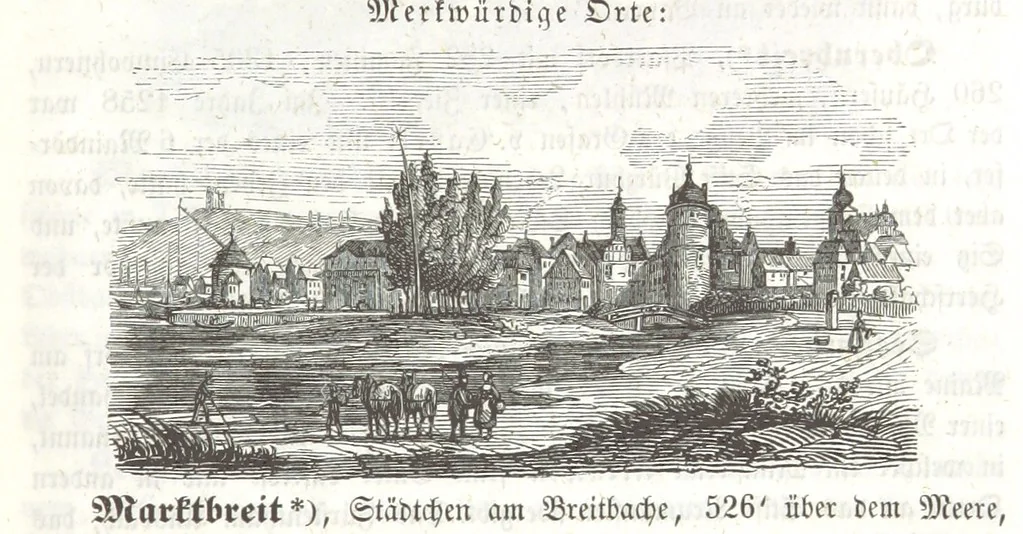 An illustration from Bayern. Ein geographisch-statistisch-historisches Handbuch des Königreiches ... Mit 300 Illustrationen, 1852, leaf 917