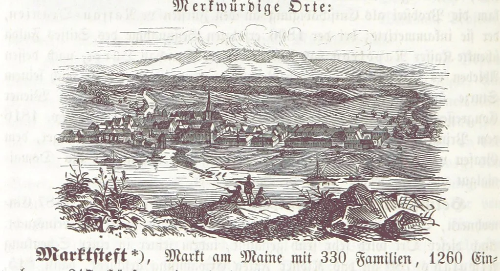 An illustration from Bayern. Ein geographisch-statistisch-historisches Handbuch des Königreiches ... Mit 300 Illustrationen, 1852, leaf 922