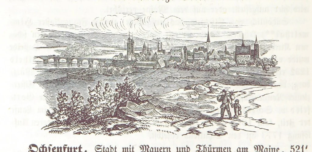 An illustration from Bayern. Ein geographisch-statistisch-historisches Handbuch des Königreiches ... Mit 300 Illustrationen, 1852, leaf 942