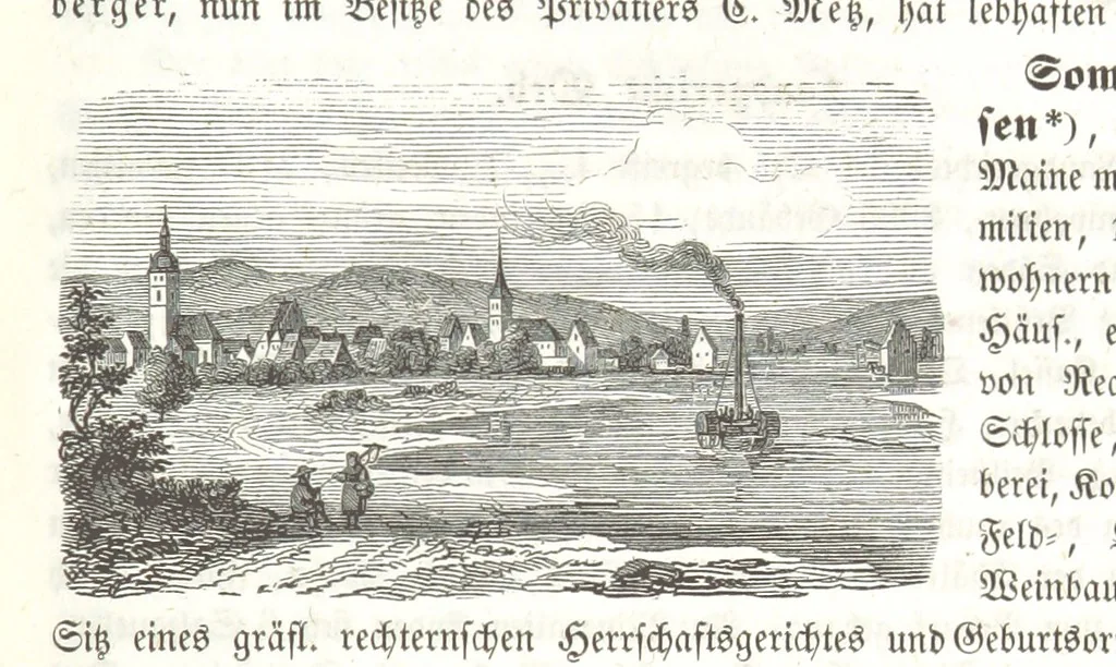 An illustration from Bayern. Ein geographisch-statistisch-historisches Handbuch des Königreiches ... Mit 300 Illustrationen, 1852, leaf 945