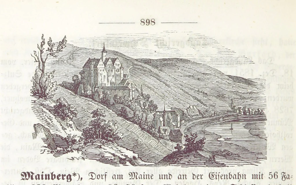 An illustration from Bayern. Ein geographisch-statistisch-historisches Handbuch des Königreiches ... Mit 300 Illustrationen, 1852, leaf 954