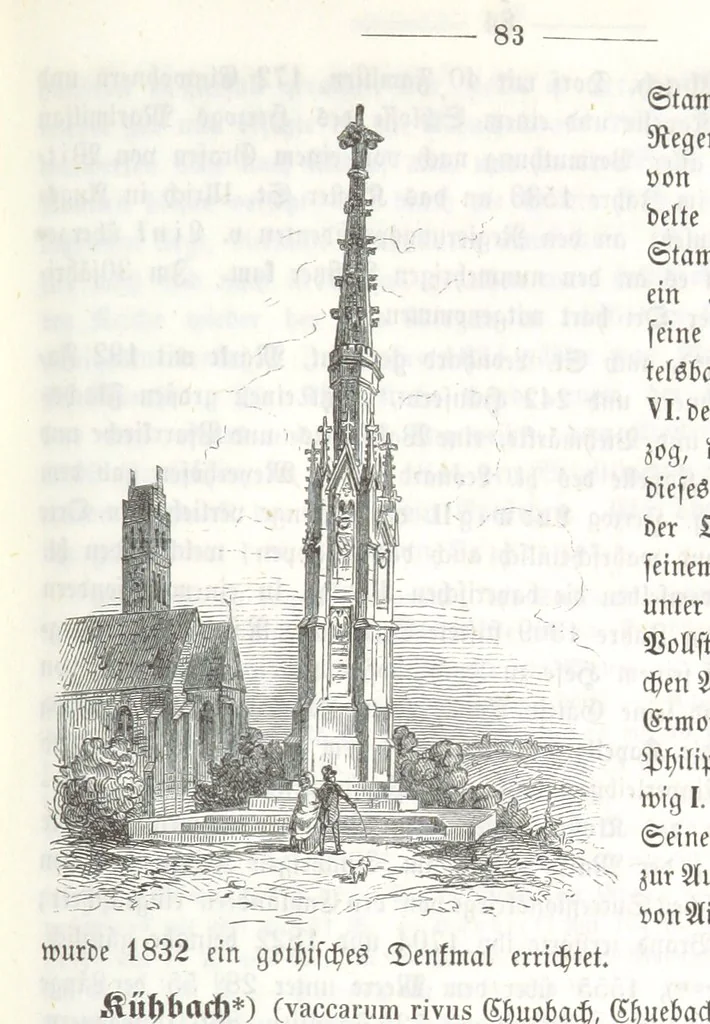 An illustration from Bayern. Ein geographisch-statistisch-historisches Handbuch des Königreiches ... Mit 300 Illustrationen, 1852, leaf 97