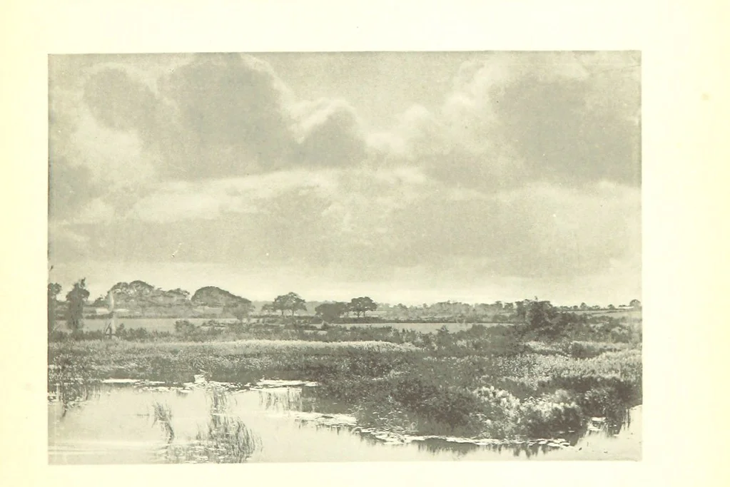 An illustration from Sun Pictures of the Norfolk Broads ... By Payne Jennings. With letterpress description by Ernest R. Suffling. (Second edition.), 1892, leaf 15