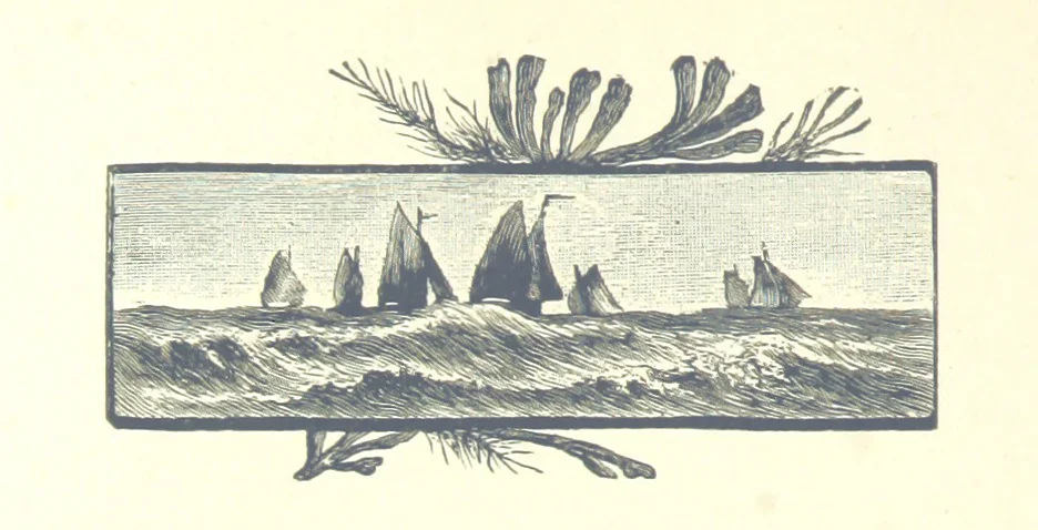 An illustration from Sun Pictures of the Norfolk Broads ... By Payne Jennings. With letterpress description by Ernest R. Suffling. (Second edition.), 1892, leaf 50