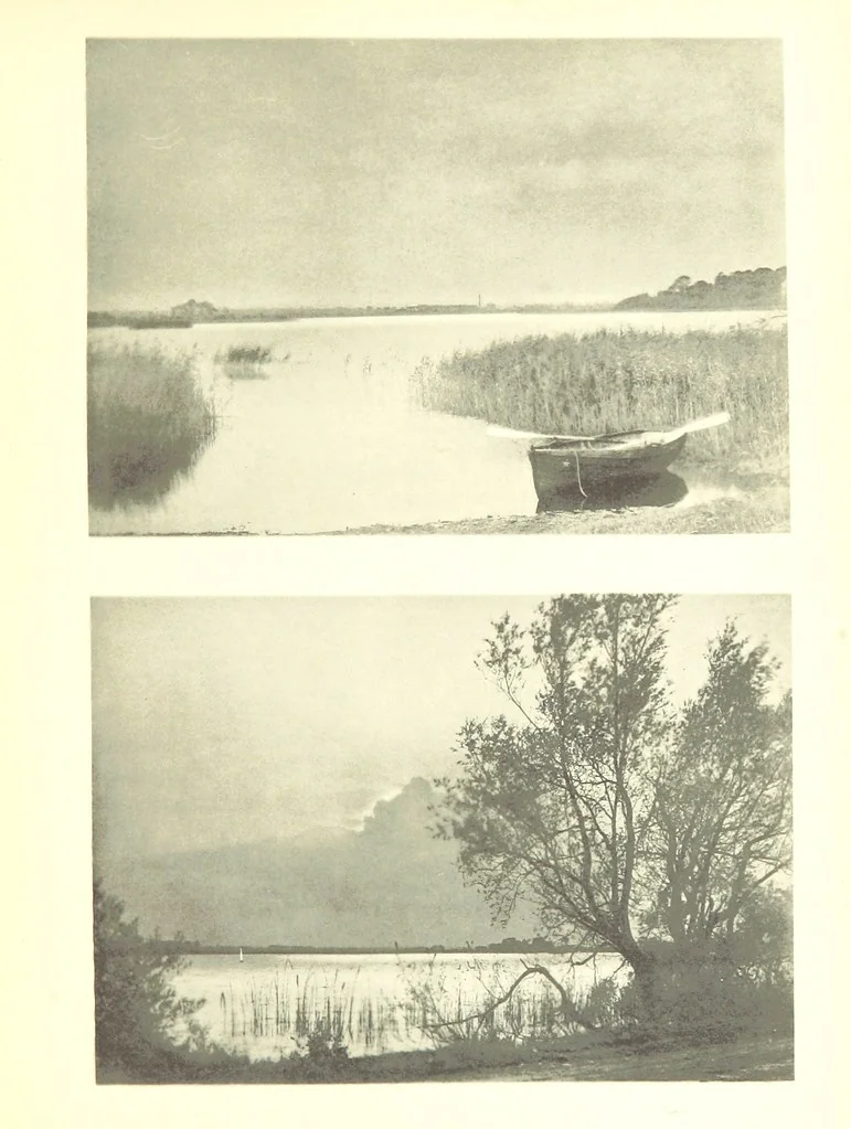 An illustration from Sun Pictures of the Norfolk Broads ... By Payne Jennings. With letterpress description by Ernest R. Suffling. (Second edition.), 1892, leaf 71