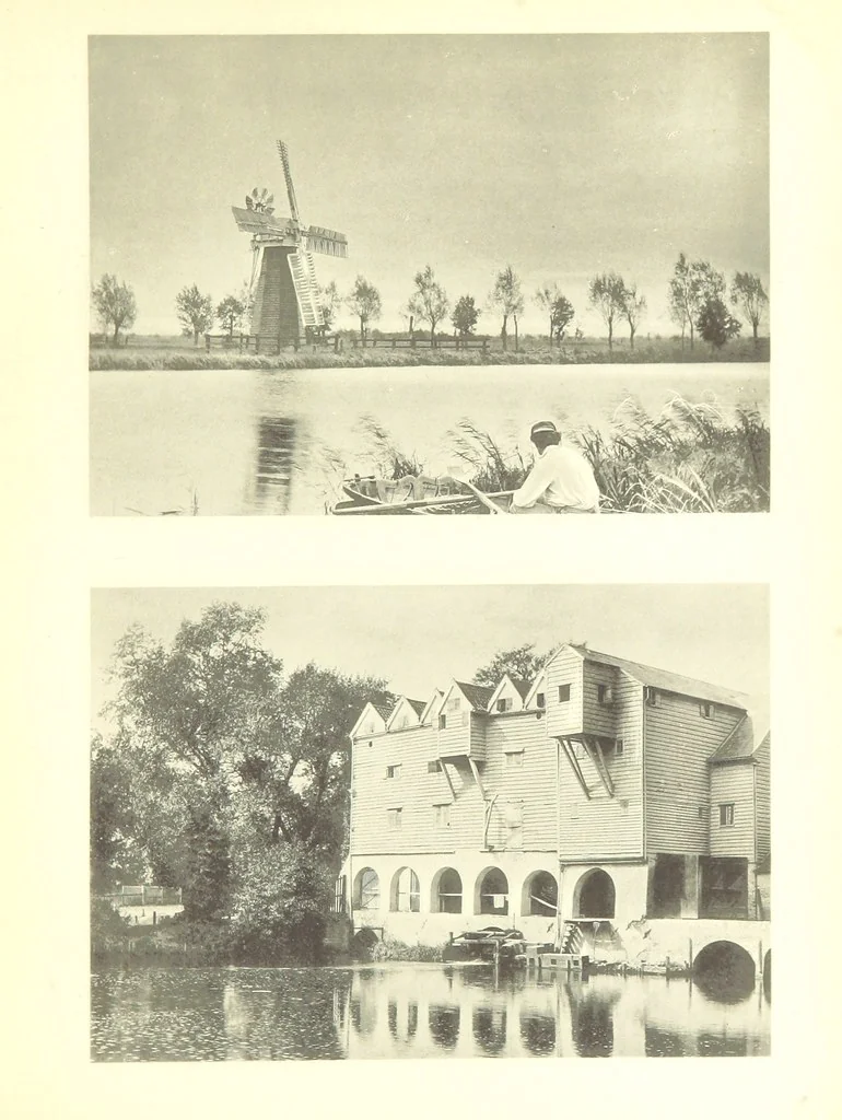 An illustration from Sun Pictures of the Norfolk Broads ... By Payne Jennings. With letterpress description by Ernest R. Suffling. (Second edition.), 1892, leaf 75