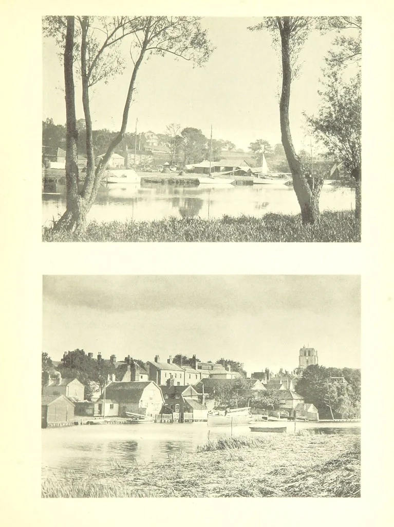 An illustration from Sun Pictures of the Norfolk Broads ... By Payne Jennings. With letterpress description by Ernest R. Suffling. (Second edition.), 1892, leaf 79