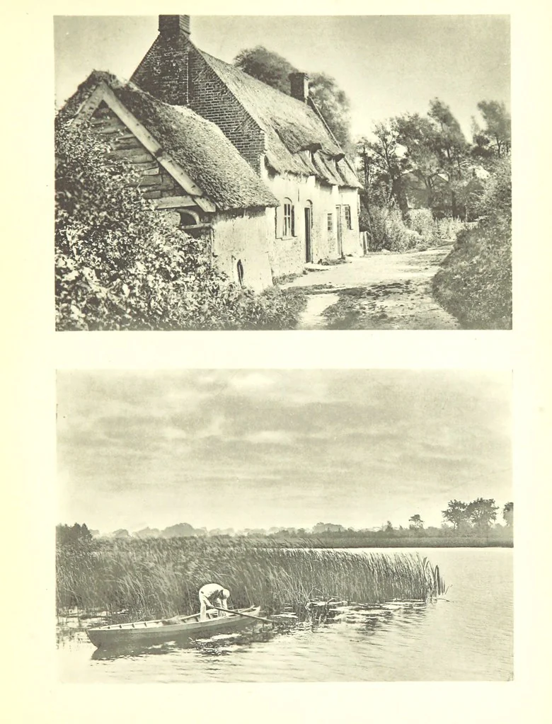An illustration from Sun Pictures of the Norfolk Broads ... By Payne Jennings. With letterpress description by Ernest R. Suffling. (Second edition.), 1892, leaf 87