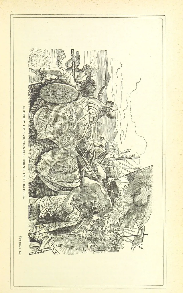 An illustration from The Story of Ireland; a narrative of Irish history, from the earliest ages to the insurrection of 1867 ... Continued to the present time by J. Luby, etc, 1885, leaf 159