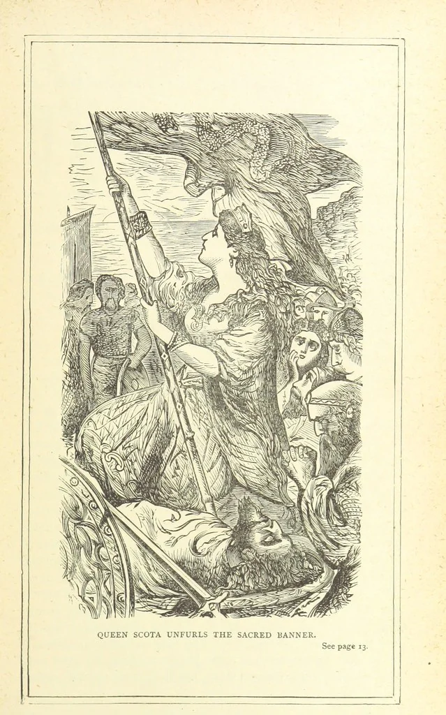 An illustration from The Story of Ireland; a narrative of Irish history, from the earliest ages to the insurrection of 1867 ... Continued to the present time by J. Luby, etc, 1885, leaf 29