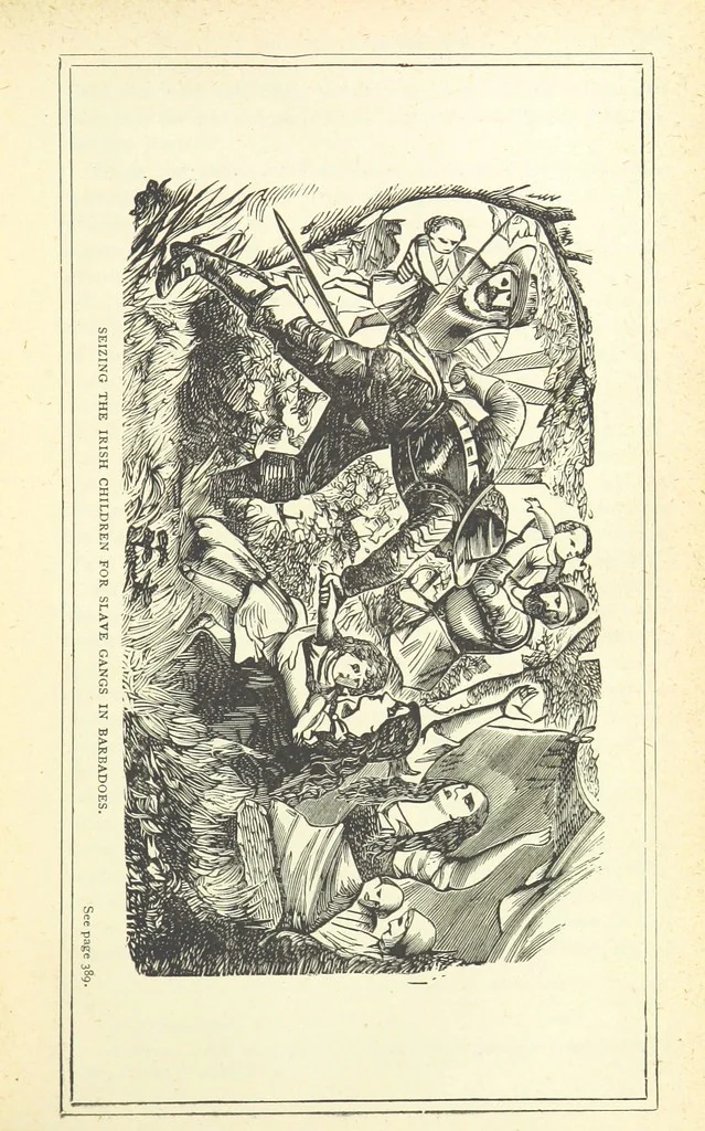 An illustration from The Story of Ireland; a narrative of Irish history, from the earliest ages to the insurrection of 1867 ... Continued to the present time by J. Luby, etc, 1885, leaf 405