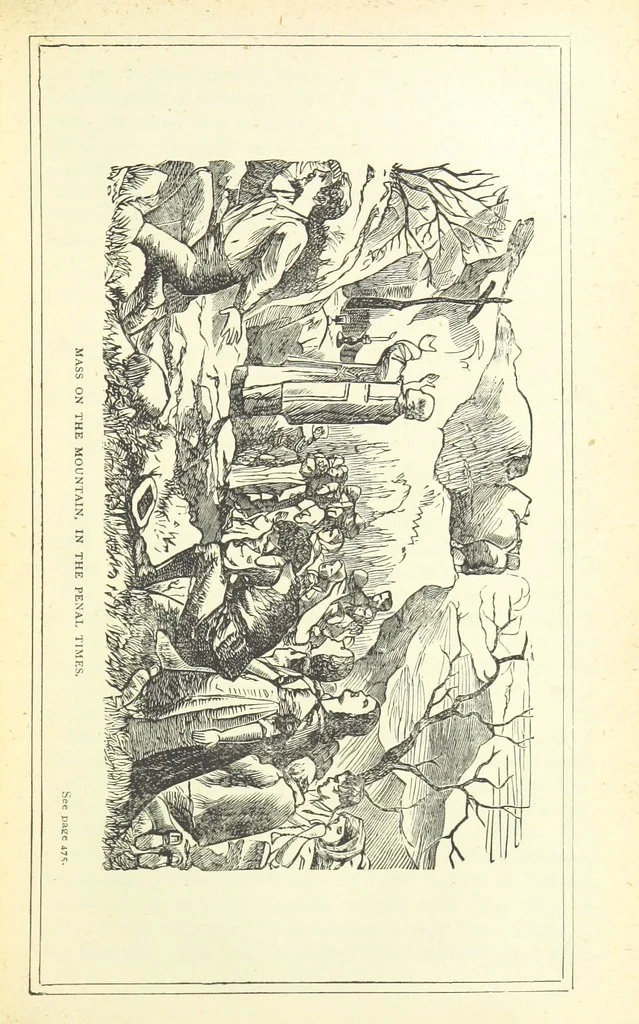 An illustration from The Story of Ireland; a narrative of Irish history, from the earliest ages to the insurrection of 1867 ... Continued to the present time by J. Luby, etc, 1885, leaf 491