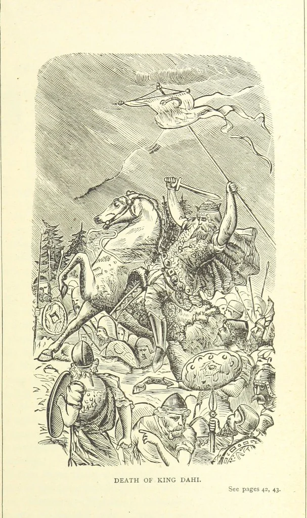 An illustration from The Story of Ireland; a narrative of Irish history, from the earliest ages to the insurrection of 1867 ... Continued to the present time by J. Luby, etc, 1885, leaf 63