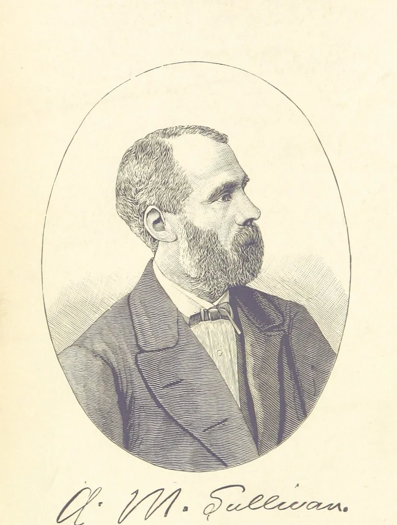 An illustration from The Story of Ireland; a narrative of Irish history, from the earliest ages to the insurrection of 1867 ... Continued to the present time by J. Luby, etc, 1885, leaf 8