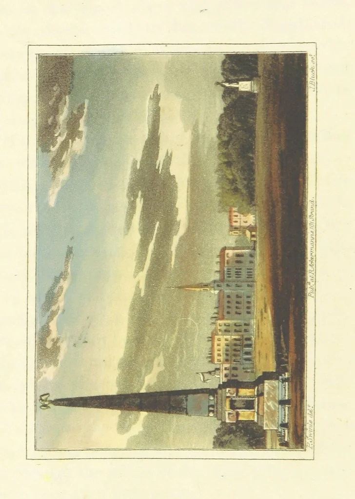An illustration from Sketches of Russia, illustrated with fifteen engravings, 1814, leaf 102