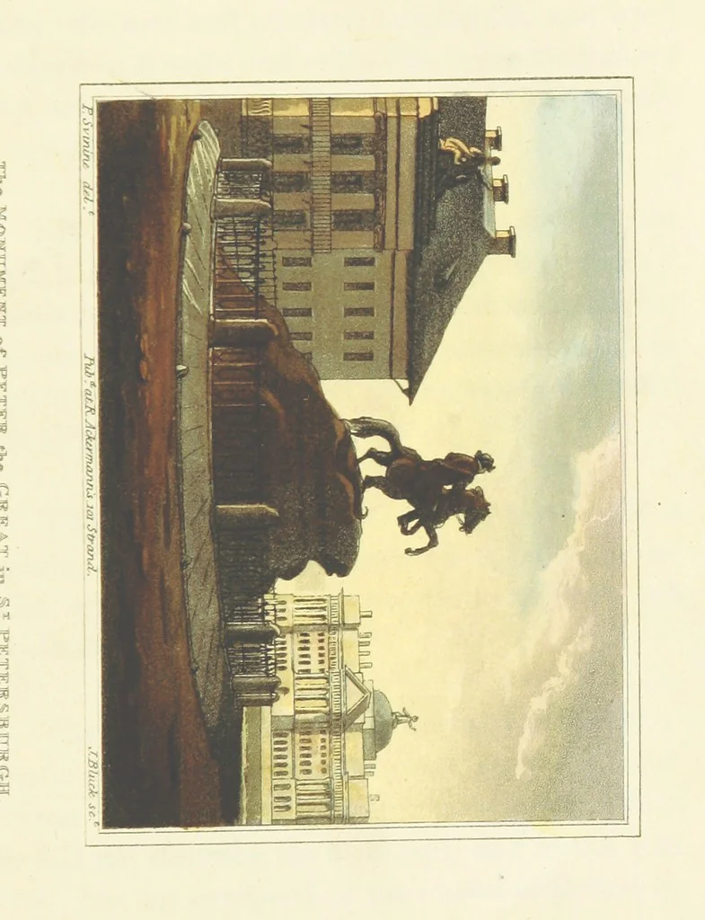 An illustration from Sketches of Russia, illustrated with fifteen engravings, 1814, leaf 39
