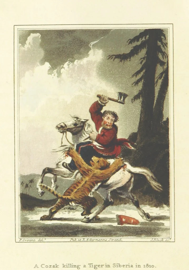 An illustration from Sketches of Russia, illustrated with fifteen engravings, 1814, leaf 78