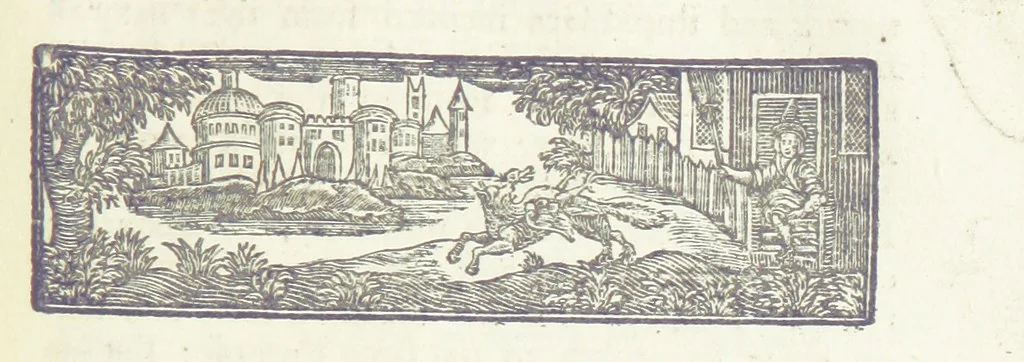 An illustration from The Works of Jonathan Swift, D.D., D.S.P.D., in eight volumes. Containing I. His Miscellanies in Prose. II. His Poetical Writings. III. The Travels of Capt. Lemuel Gulliver. IV. Papers relating to Ireland, and the Drapier's Letters. V. The Conduct of the Allies, and the Examiner. VI. The Publick Spirit of the Whiggs, &c., with Polite Conversation. VII. Letters to and from Dr. Swift. VIII. Directions to Servants, Sermons, Poems, &c, 1746, leaf 349