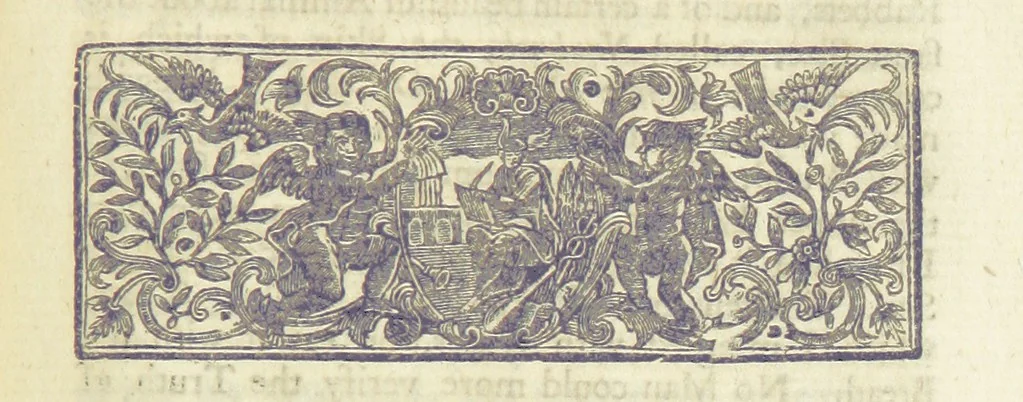 An illustration from The Works of Jonathan Swift, D.D., D.S.P.D., in eight volumes. Containing I. His Miscellanies in Prose. II. His Poetical Writings. III. The Travels of Capt. Lemuel Gulliver. IV. Papers relating to Ireland, and the Drapier's Letters. V. The Conduct of the Allies, and the Examiner. VI. The Publick Spirit of the Whiggs, &c., with Polite Conversation. VII. Letters to and from Dr. Swift. VIII. Directions to Servants, Sermons, Poems, &c, 1746, leaf 383