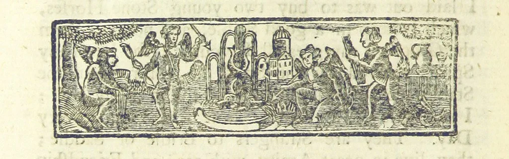 An illustration from The Works of Jonathan Swift, D.D., D.S.P.D., in eight volumes. Containing I. His Miscellanies in Prose. II. His Poetical Writings. III. The Travels of Capt. Lemuel Gulliver. IV. Papers relating to Ireland, and the Drapier's Letters. V. The Conduct of the Allies, and the Examiner. VI. The Publick Spirit of the Whiggs, &c., with Polite Conversation. VII. Letters to and from Dr. Swift. VIII. Directions to Servants, Sermons, Poems, &c, 1746, leaf 404
