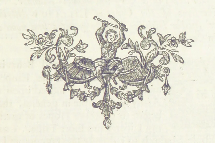 An illustration from The Works of Jonathan Swift, D.D., D.S.P.D., in eight volumes. Containing I. His Miscellanies in Prose. II. His Poetical Writings. III. The Travels of Capt. Lemuel Gulliver. IV. Papers relating to Ireland, and the Drapier's Letters. V. The Conduct of the Allies, and the Examiner. VI. The Publick Spirit of the Whiggs, &c., with Polite Conversation. VII. Letters to and from Dr. Swift. VIII. Directions to Servants, Sermons, Poems, &c, 1746, leaf 59