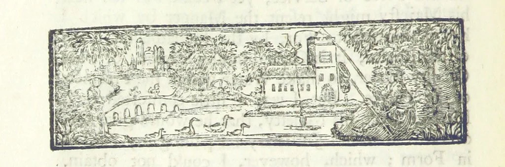 An illustration from The Works of Jonathan Swift, D.D., D.S.P.D., in eight volumes. Containing I. His Miscellanies in Prose. II. His Poetical Writings. III. The Travels of Capt. Lemuel Gulliver. IV. Papers relating to Ireland, and the Drapier's Letters. V. The Conduct of the Allies, and the Examiner. VI. The Publick Spirit of the Whiggs, &c., with Polite Conversation. VII. Letters to and from Dr. Swift. VIII. Directions to Servants, Sermons, Poems, &c, 1746, leaf 86