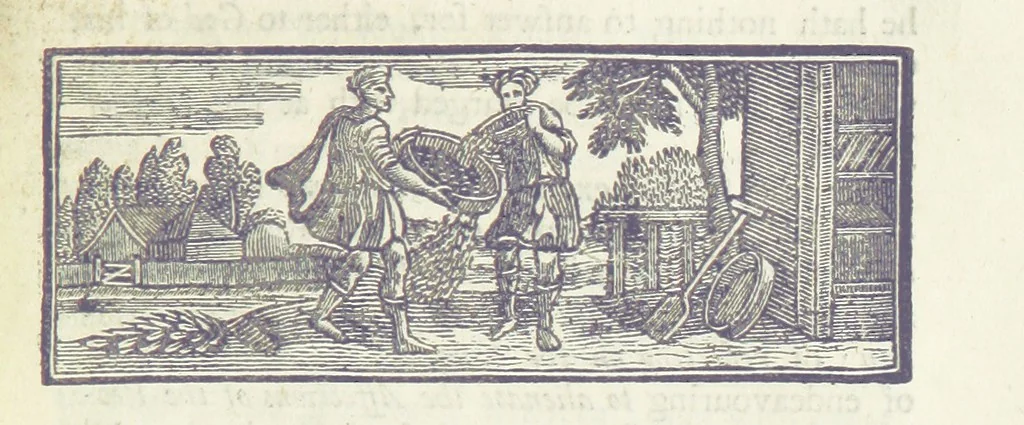 An illustration from The Works of Jonathan Swift, D.D., D.S.P.D., in eight volumes. Containing I. His Miscellanies in Prose. II. His Poetical Writings. III. The Travels of Capt. Lemuel Gulliver. IV. Papers relating to Ireland, and the Drapier's Letters. V. The Conduct of the Allies, and the Examiner. VI. The Publick Spirit of the Whiggs, &c., with Polite Conversation. VII. Letters to and from Dr. Swift. VIII. Directions to Servants, Sermons, Poems, &c, 1746, leaf 177