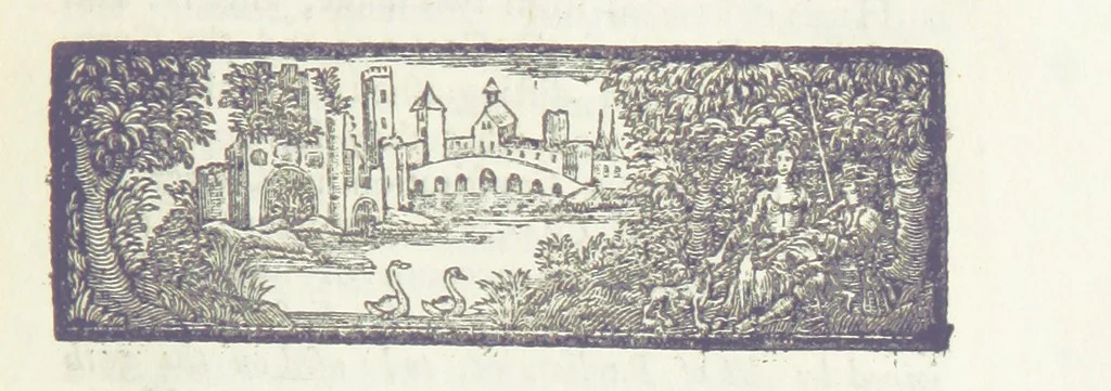 An illustration from The Works of Jonathan Swift, D.D., D.S.P.D., in eight volumes. Containing I. His Miscellanies in Prose. II. His Poetical Writings. III. The Travels of Capt. Lemuel Gulliver. IV. Papers relating to Ireland, and the Drapier's Letters. V. The Conduct of the Allies, and the Examiner. VI. The Publick Spirit of the Whiggs, &c., with Polite Conversation. VII. Letters to and from Dr. Swift. VIII. Directions to Servants, Sermons, Poems, &c, 1746, leaf 297