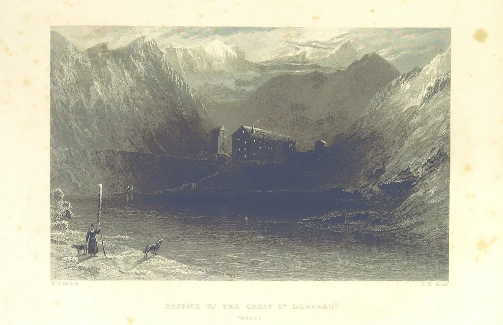 An illustration from Zwitzerland en de Alpen van Savoye, in afbeeldingen en tafereelen geschetst. [The text by N. G. van Kampen, the engravings by W. H. Bartlett, 1836, leaf 121