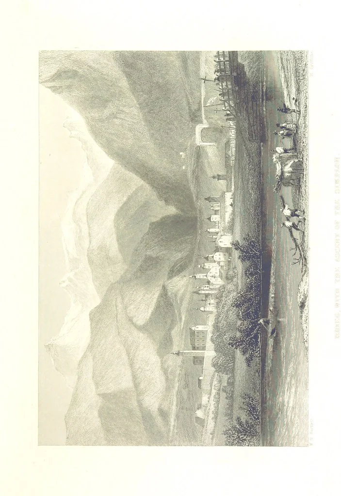 An illustration from Zwitzerland en de Alpen van Savoye, in afbeeldingen en tafereelen geschetst. [The text by N. G. van Kampen, the engravings by W. H. Bartlett, 1836, leaf 123