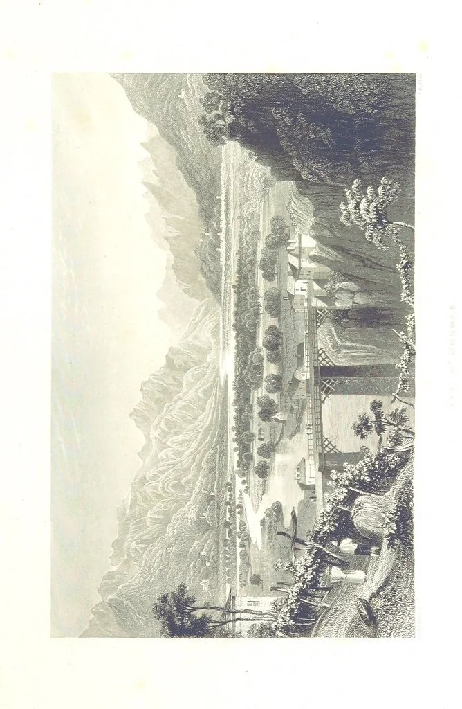 An illustration from Zwitzerland en de Alpen van Savoye, in afbeeldingen en tafereelen geschetst. [The text by N. G. van Kampen, the engravings by W. H. Bartlett, 1836, leaf 139